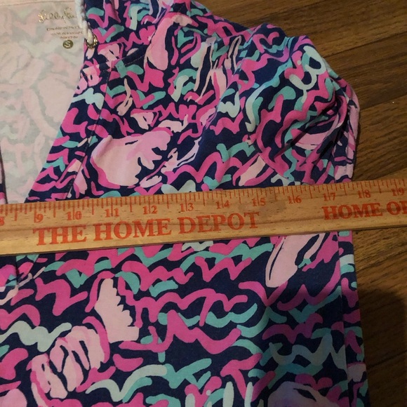 Lilly Pulitzer | Rylie UPF 50+ Cover Up Hooded Dress in Lobstah Roll Print S - Picture 6 of 9